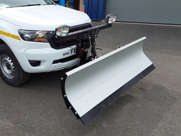 Faulkner Brothers 4x4 snow plough for 3.5 tonne pi...